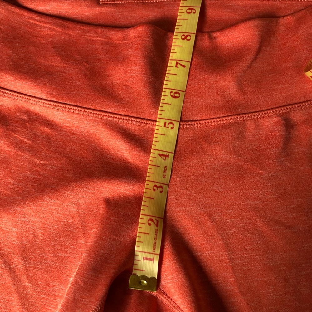 ASICS | Pink High Waisted Cropped Leggings - Picture 7 of 8